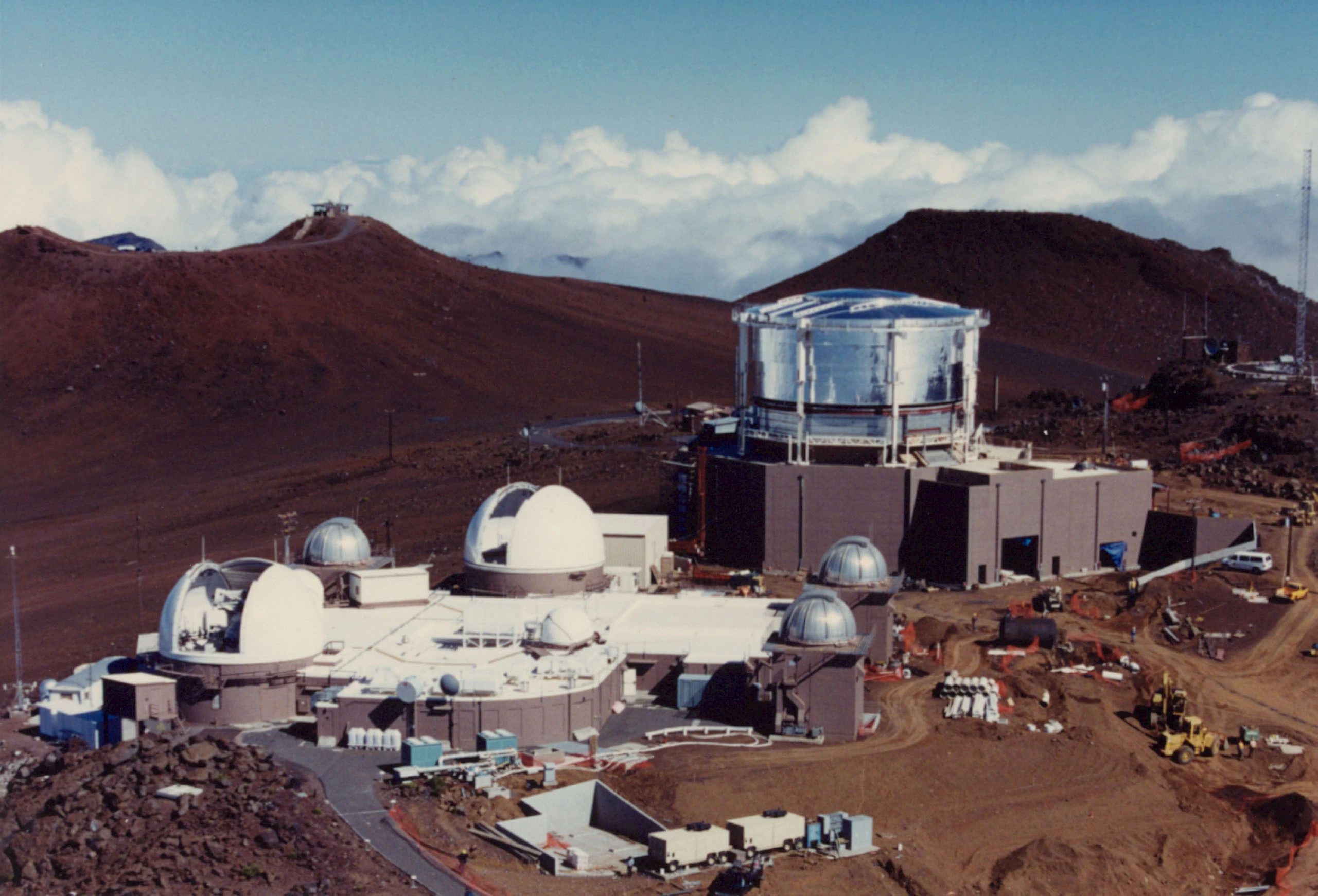 The Air Force Maui Optical and Supercomputing site at Haleakala Observatory in Hawai
